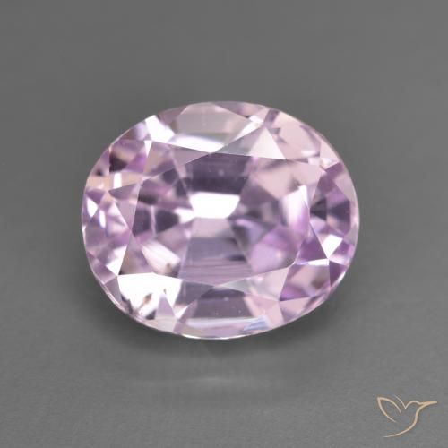 5.90ct 자연스러운 라이트 퍼플 쿤자이트, 타원형, VVS