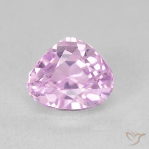 2.40ct 자연스러운 미디엄 퍼플 쿤자이트, 배 모양, VVS-VS