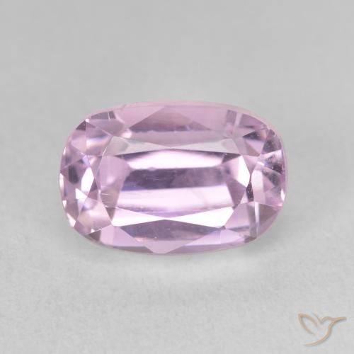 5.40ct 자연스러운 핑크빛이 도는 바이올렛 퍼플 쿤자이트, 타원형, VVS-VS