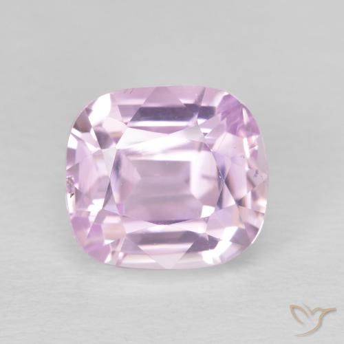 4.56ct 자연스러운 미디엄 핑크 쿤자이트, 방석, VS
