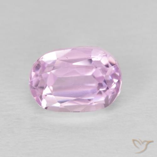 2.53ct 자연스러운 라이트 핑크 쿤자이트, 방석, VS