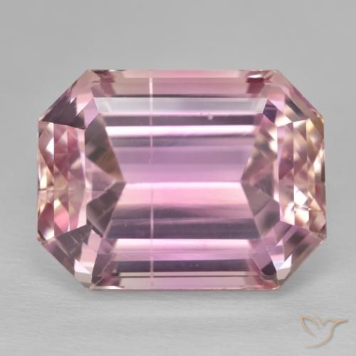 29.93ct 자연스러운 핫 핑크 쿤자이트, 에메랄드 컷, VS