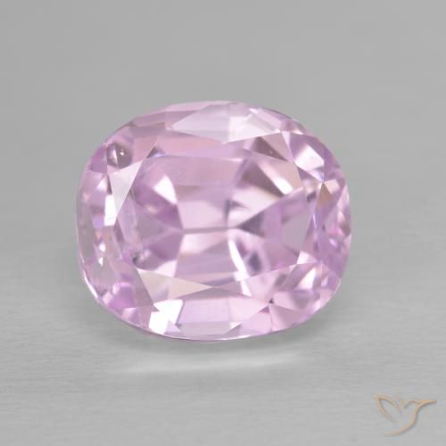 6.70ct 자연스러운 체리 핑크 쿤자이트, 타원형, VS
