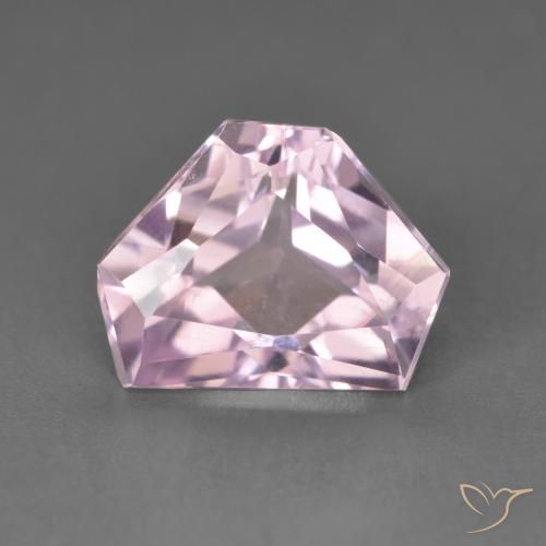4.96ct 자연스러운 매우 밝은 핑크 톤 쿤자이트, 팬시한, VVS-VS