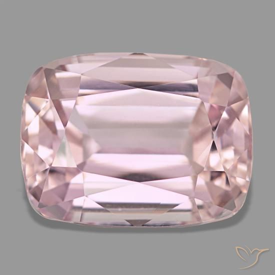 10.60ct 핑크 쿤자이트, 쿠션, VVS