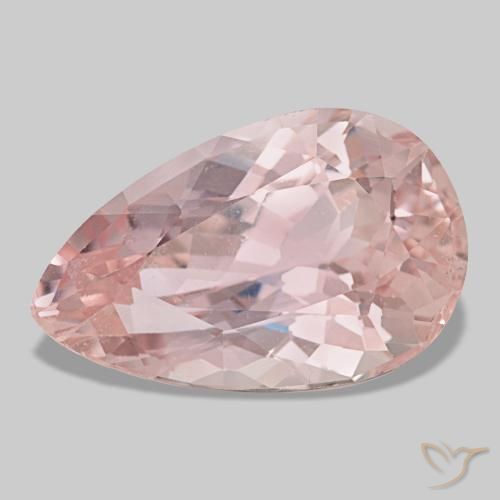 23.91ct 핑크 쿤자이트, 배 모양, VS