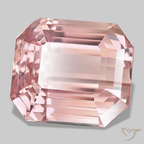 145.50캐럿 천연 미디엄 핑크 쿤자이트, 에메랄드 컷, 28.8×25.2 mm, VVS