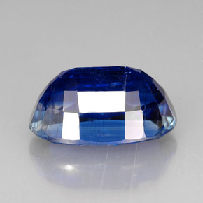9.45캐럿 천연 블루 카이아나이트, 타원형 컷, 14.9×10.1 mm, VS-SI