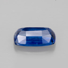 3.55캐럿 천연 블루 카이아나이트, 쿠션 컷, 11.6×7 mm, SI