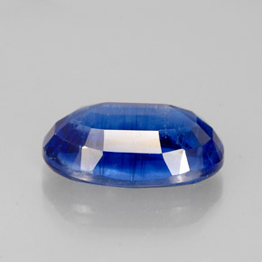 2.93캐럿 천연 블루 카이아나이트, 타원형 컷, 10.9×6.6 mm, VS-SI