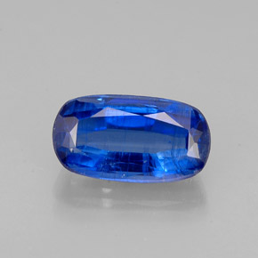 1.80캐럿 천연 블루 카이아나이트, 쿠션 컷, 9.5×5.2 mm, SI