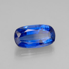 1.80캐럿 천연 블루 카이아나이트, 쿠션 컷, 9.5×5.2 mm, SI