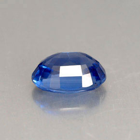 1.72캐럿 천연 블루 카이아나이트, 타원형 컷, 8.1×6.1 mm, VS
