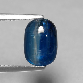 2.91캐럿 천연 블루 카이아나이트, 투명한, 9.4×6.7 mm, 투명/반투명