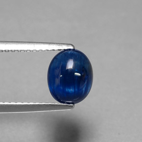 1.74캐럿 천연 진한 파랑 카이아나이트, 투명한, 투명/반투명