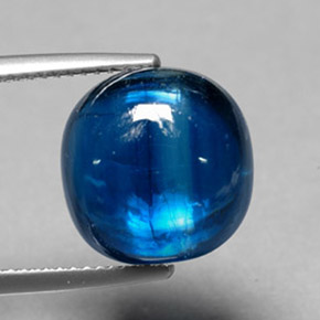 13.00캐럿 천연 블루 카이아나이트, 투명한, 12.5×12.3 mm, 투명/반투명