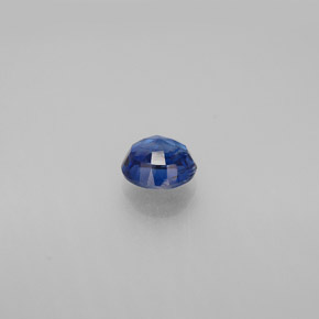 0.72캐럿 천연 블루 카이아나이트, 라운드 컷, 5.08 mm, VS