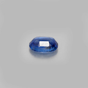 0.59캐럿 천연 블루 카이아나이트, 타원형 컷, 5.9×4.2 mm, VS