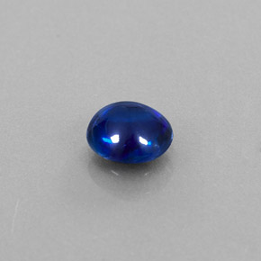 0.96캐럿 천연 블루 카이아나이트, 라운드 컷, 6.29 mm, 투명한
