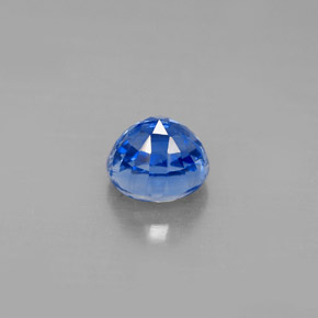 1.54캐럿 천연 블루 카이아나이트, 라운드 컷, 6.22 mm, VS-SI