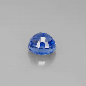 1.44캐럿 천연 블루 카이아나이트, 라운드 컷, 6.24 mm, VS-SI