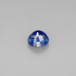 1.09캐럿 천연 블루 카이아나이트, 라운드 컷, 5.98 mm, VS