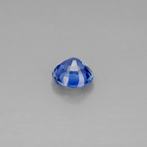 0.98캐럿 천연 블루 카이아나이트, 라운드 컷, 5.94 mm, VS