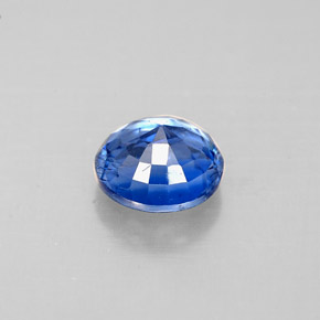 1.18캐럿 천연 블루 카이아나이트, 라운드 컷, 6.13 mm, VS-SI