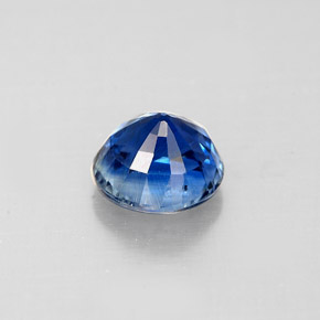 1.13캐럿 천연 블루 카이아나이트, 라운드 컷, 6.02 mm, VS-SI