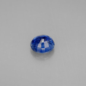 1.05캐럿 천연 블루 카이아나이트, 라운드 컷, 5.38 mm, VS-SI