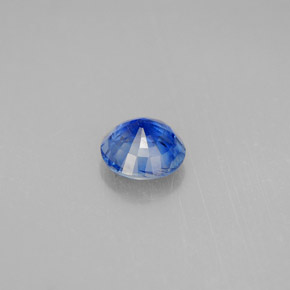 1.03캐럿 천연 블루 카이아나이트, 라운드 컷, 6.18 mm, VS-SI