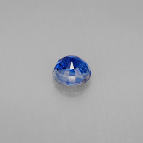 1.04캐럿 천연 블루 카이아나이트, 라운드 컷, 5.88 mm, VS-SI
