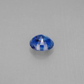 0.92캐럿 천연 블루 카이아나이트, 라운드 컷, 5.95 mm, VS-SI