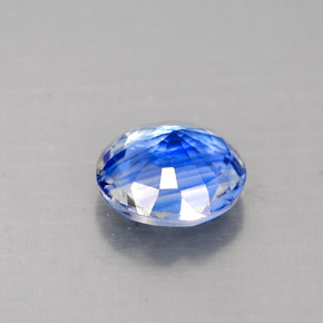 0.97캐럿 천연 블루 카이아나이트, 라운드 컷, 6.15 mm, VS-SI