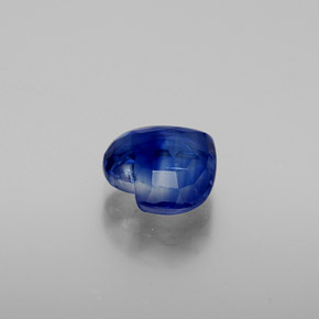 2.08캐럿 천연 블루 카이아나이트, 하트 모양, 8×7.7 mm, SI