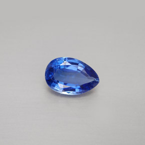 1.69캐럿 천연 블루 카이아나이트, 배 모양, 9×6 mm, VS-SI