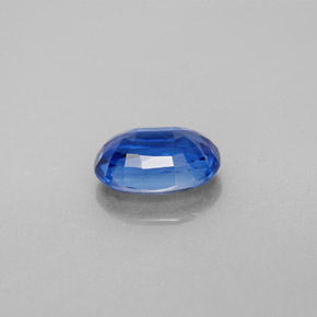 2.25캐럿 천연 블루 카이아나이트, 타원형 컷, 9.1×7.1 mm, VS