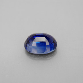 2.49캐럿 천연 블루 카이아나이트, 타원형 컷, 9×7 mm, VS-SI