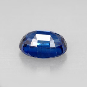 2.44캐럿 천연 블루 카이아나이트, 타원형 컷, 9×6.8 mm, VS-SI