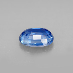 2.28캐럿 천연 블루 카이아나이트, 타원형 컷, 9×7 mm, VS
