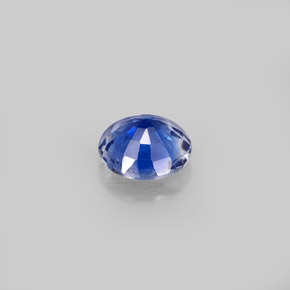 0.97캐럿 천연 블루 카이아나이트, 라운드 컷, 6.13 mm, VS-SI