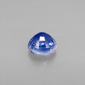 1.24캐럿 천연 블루 카이아나이트, 라운드 컷, 5.91 mm, VS-SI