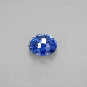 1.10캐럿 천연 블루 카이아나이트, 라운드 컷, 6.08 mm, VS-SI