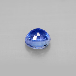 1.18캐럿 천연 블루 카이아나이트, 라운드 컷, 6.12 mm, VS-SI