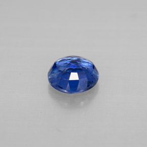 1.13캐럿 천연 블루 카이아나이트, 라운드 컷, 6.21 mm, VS-SI