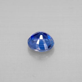 1.05캐럿 천연 블루 카이아나이트, 라운드 컷, 6.10 mm, VS-SI