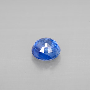 1.15캐럿 천연 블루 카이아나이트, 라운드 컷, 6.04 mm, VS-SI