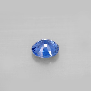 0.92캐럿 천연 블루 카이아나이트, 라운드 컷, 5.99 mm, VS-SI