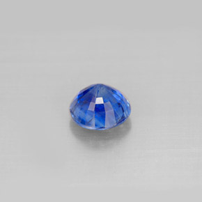1.12캐럿 천연 블루 카이아나이트, 라운드 컷, 6.06 mm, VS-SI