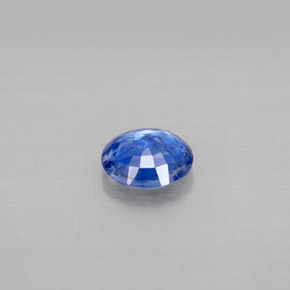 0.78캐럿 천연 블루 카이아나이트, 라운드 컷, 5.90 mm, VS-SI